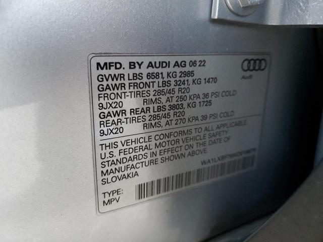 WA1LXBF76ND019879 2022 AUDI Q7, photo no. 14