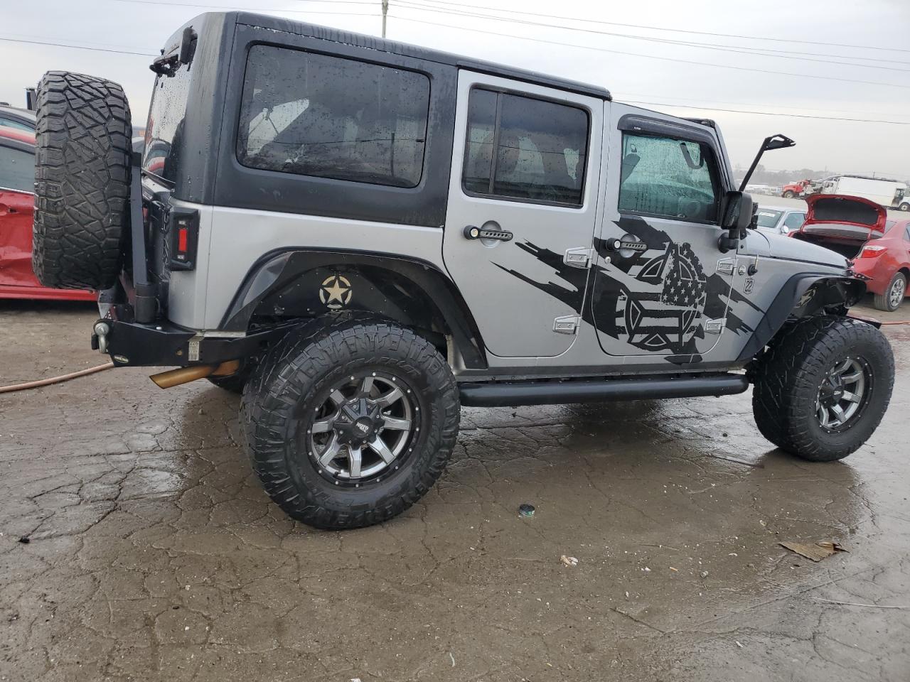 1C4BJWDG9HL686081 2017 Jeep Wrangler Unlimited Sport