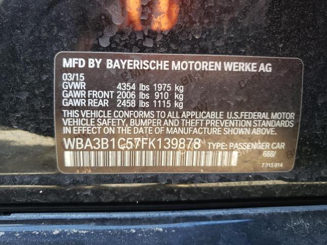 WBA3B1C57FK139878 | 2015 BMW 320 I