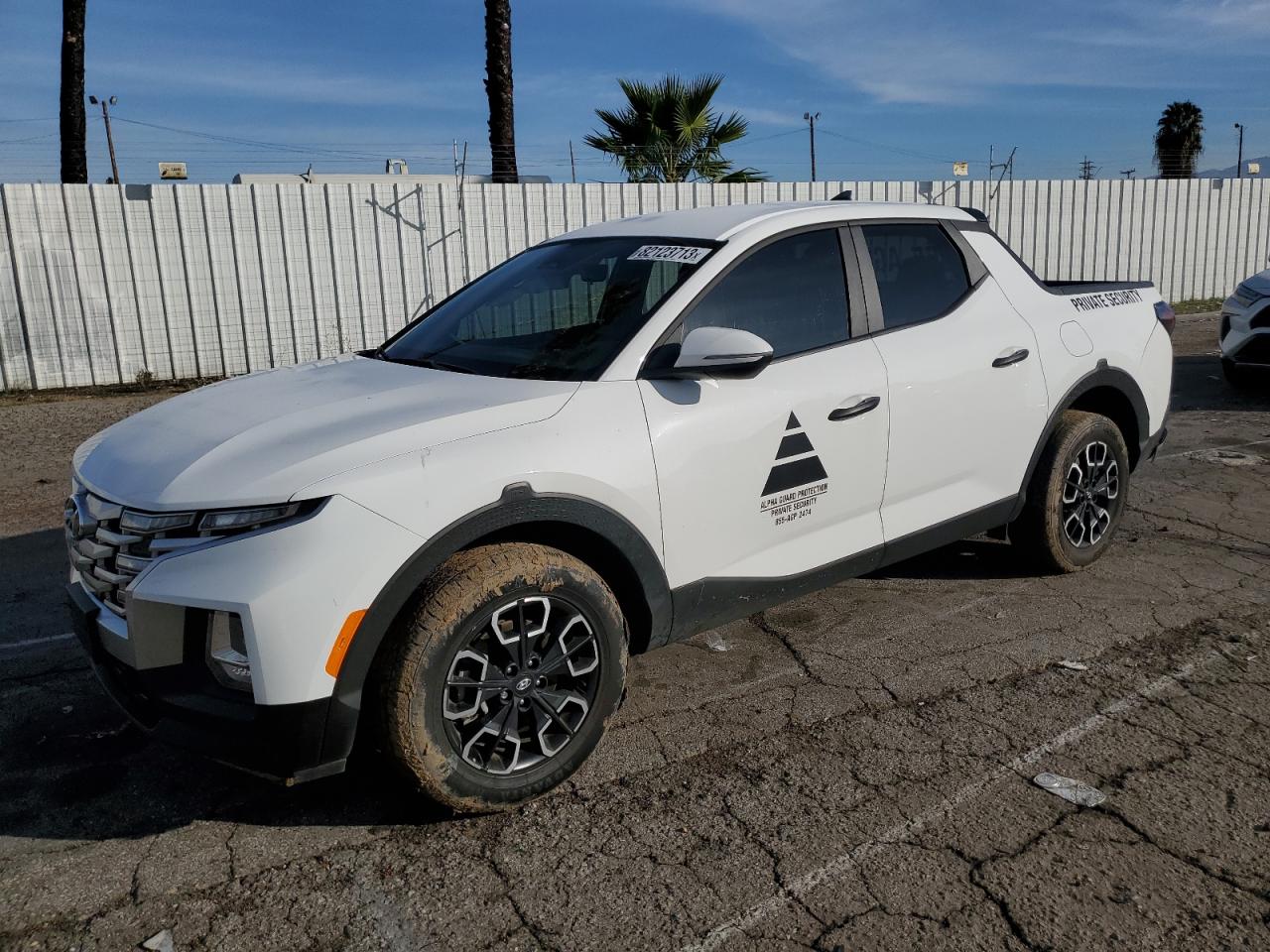 2022 Hyundai Santa Cruz at CA Van Nuys Copart lot 82123713