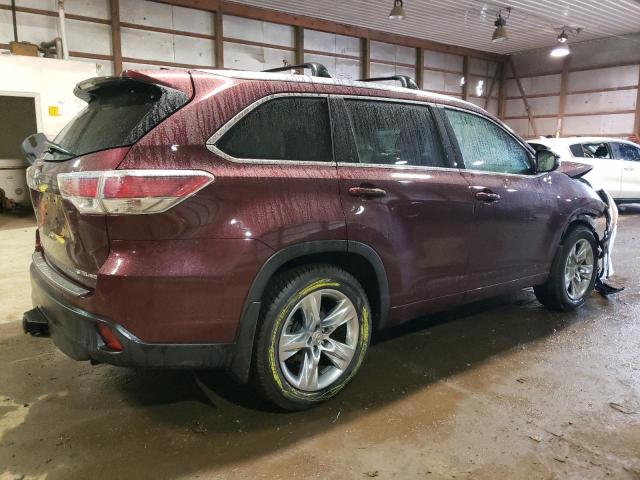 VIN 5TDDKRFH9FS224600 2015 Toyota Highlander, Limited no.3