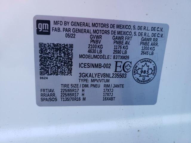 2022 GMC TERRAIN AT 3GKALYEV8NL235503