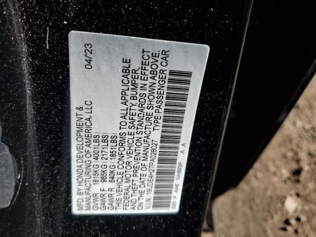 2023 ACURA INTEGRA 19UDE4H27PA028027