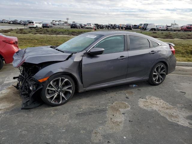 Vin: 2hgfc1e54kh701538, lot: 81964153, honda civic si 2019 img_1