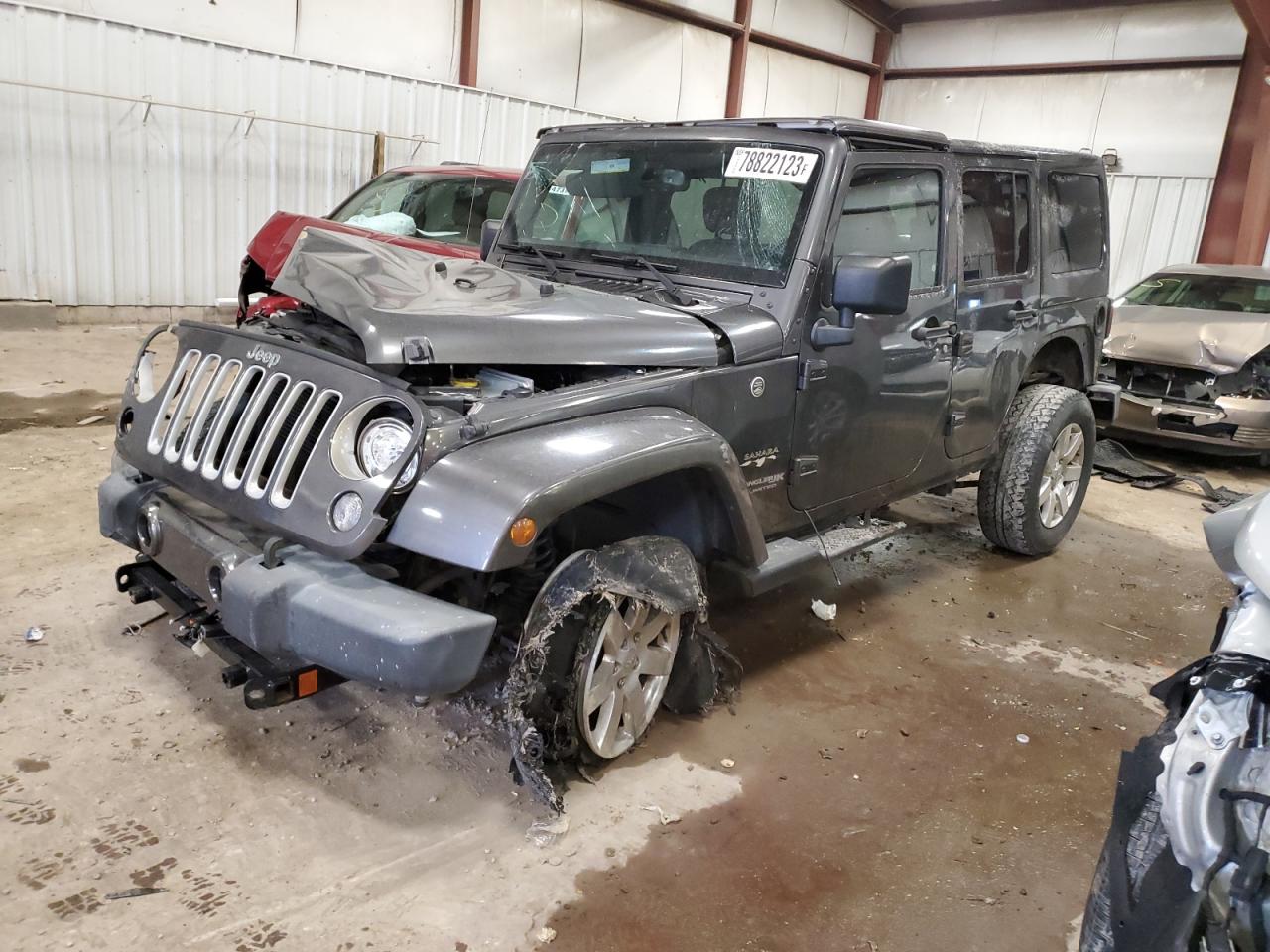 2018 Jeep Wrangler Unlimited Sahara vin: 1C4BJWEG6JL907723