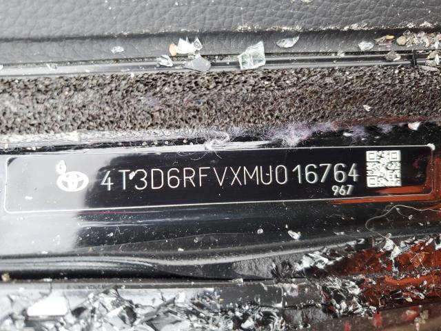 4T3D6RFVXMU016764 | 2021 Toyota rav4 limited