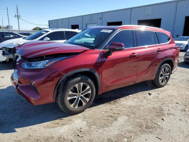 VIN 5TDGZRAH5LS513730 2020 Toyota Highlander, Xle no.1