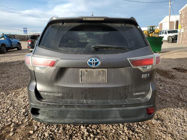 VIN 5TDDCRFH0FS012570 2015 Toyota Highlander, Hybri... no.6