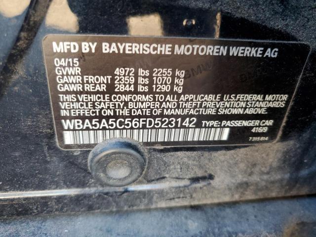 2015 BMW 528 I WBA5A5C56FD523142