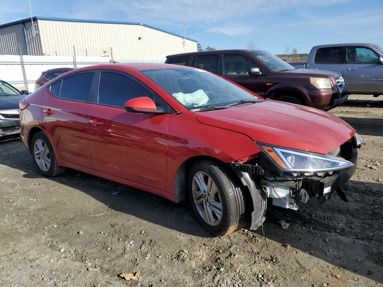 2019 Hyundai Elantra Sel vin: 5NPD84LF3KH404725