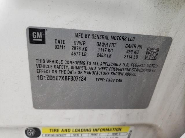 2011 Chevrolet Malibu 2Lt VIN: 1G1ZD5E7XBF307134 Lot: 79966793