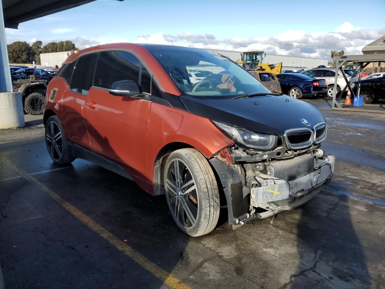 Lot #2244810533 2016 BMW I3 REX