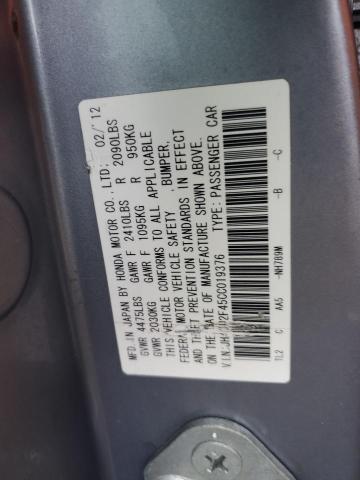 JH4CU2F45CC019376 2012 Acura Tsx