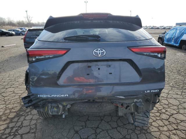 VIN 5TDBZRBH5NS185852 2022 Toyota Highlander, L no.6