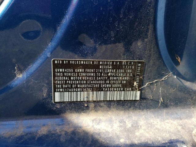 2016 VOLKSWAGEN GOLF SPORT - 3VWC17AU9GM514762