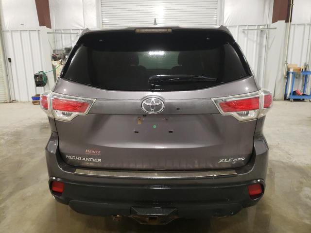 VIN 5TDJKRFH5FS177309 2015 Toyota Highlander, Xle no.6