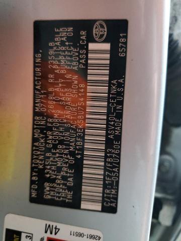 4T1BF3EK5BU754148 2011 Toyota Camry Base