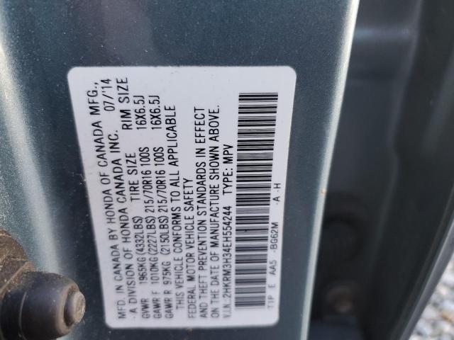 2HKRM3H34EH554244 | 2014 HONDA CR-V LX