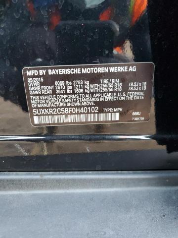 Паркетники BMW X5 2015 Черный