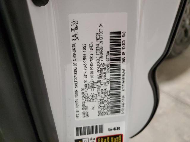 2022 TOYOTA TACOMA ACC - 3TYSX5EN8NT016252
