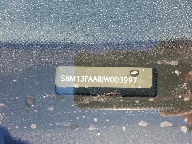 2018 MCLAREN AUTOMOTIVE 570S SBM13FAA8JW003997