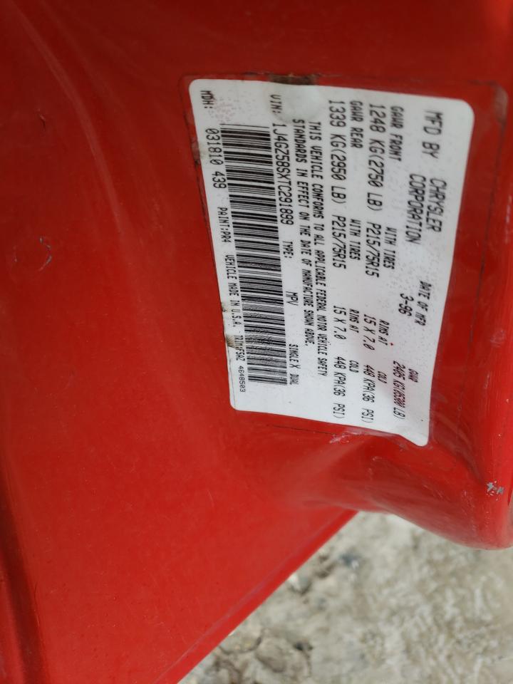 1J4GZ58SXTC291899 1996 Jeep Grand Cherokee Laredo