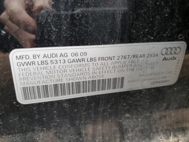 2010 Audi A6 Premium Plus VIN: WAUFGAFB4AN010813 Lot: 79896553