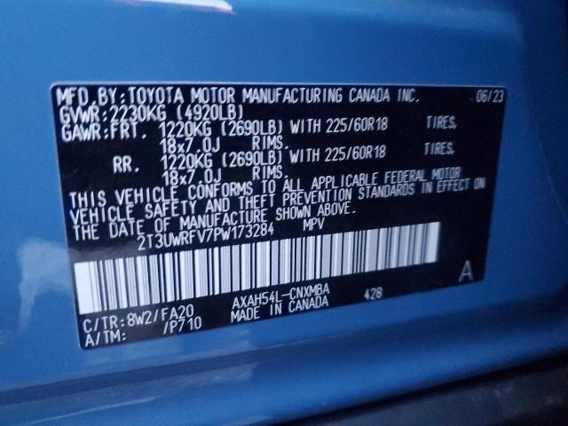 2023 TOYOTA RAV4 WOODL - 2T3UWRFV7PW173284