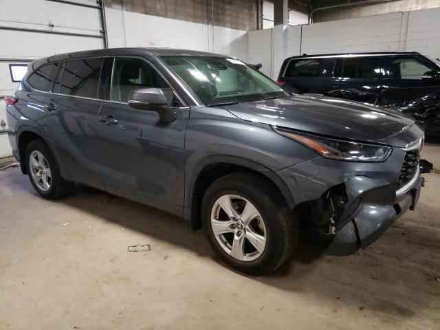 VIN 5TDCZRBH0MS061829 2021 Toyota Highlander, L no.4