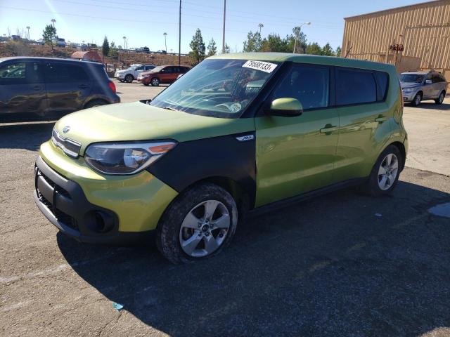  KIA SOUL 2018 Зеленый