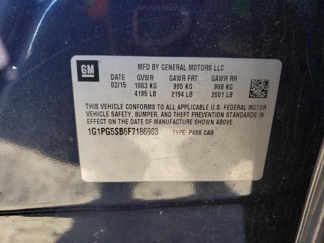 1G1PG5SB6F7186903 | 2015 CHEVROLET CRUZE LTZ