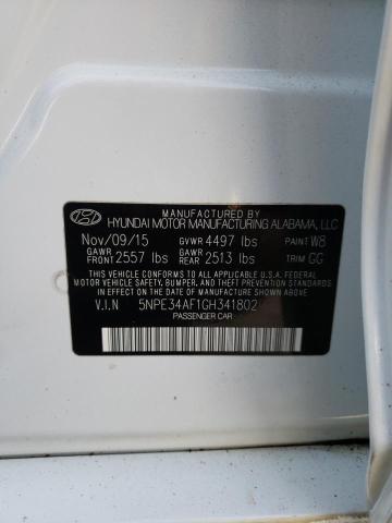 5NPE34AF1GH341802 | 2016 HYUNDAI SONATA SPO