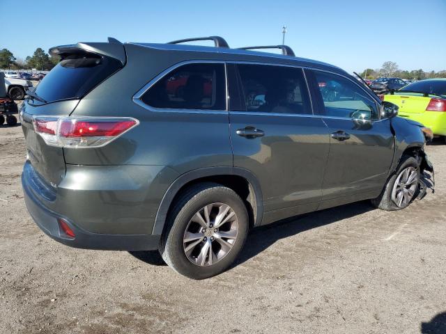 VIN 5TDKKRFH4ES033494 2014 Toyota Highlander, Xle no.3