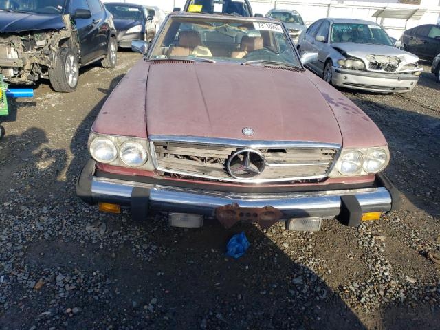 1982 Mercedes-Benz 380 Sl VIN: WDBBA45A3CB010186 Lot: 79716993