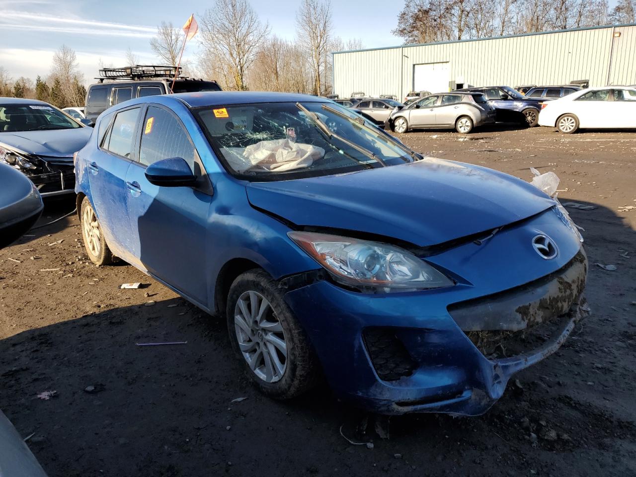 JM1BL1L89C1674735 2012 Mazda 3 I