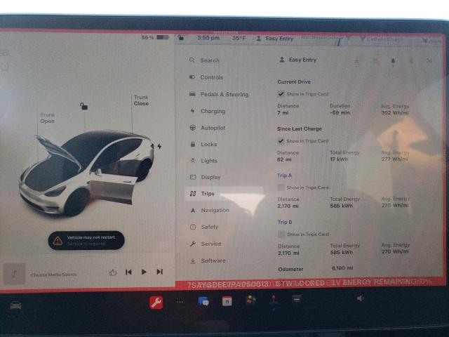 7SAYGDEE7PA050013 | 2023 TESLA MODEL Y