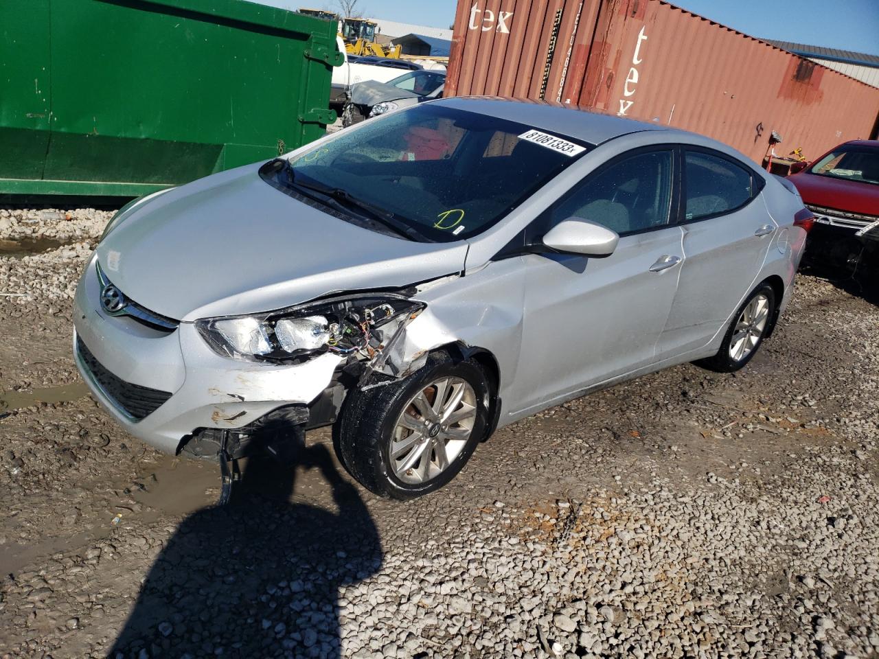 KMHDH4AE7FU323180 2015 Hyundai Elantra Se