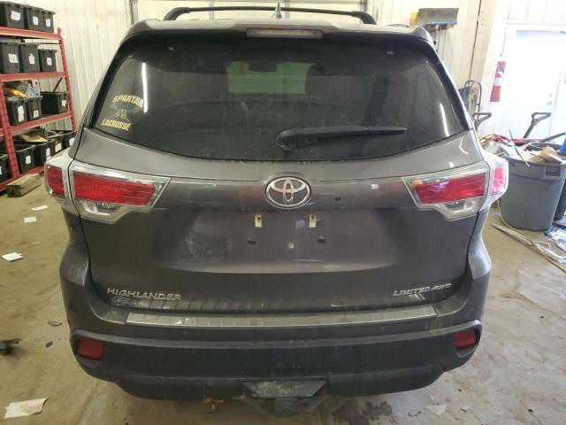 VIN 5TDDKRFH9FS216934 2015 Toyota Highlander, Limited no.6