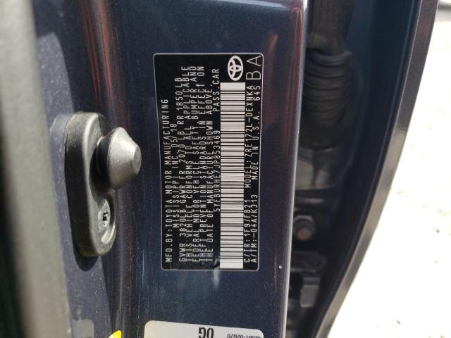 2018 TOYOTA COROLLA L - 5YFBURHE7JP853469