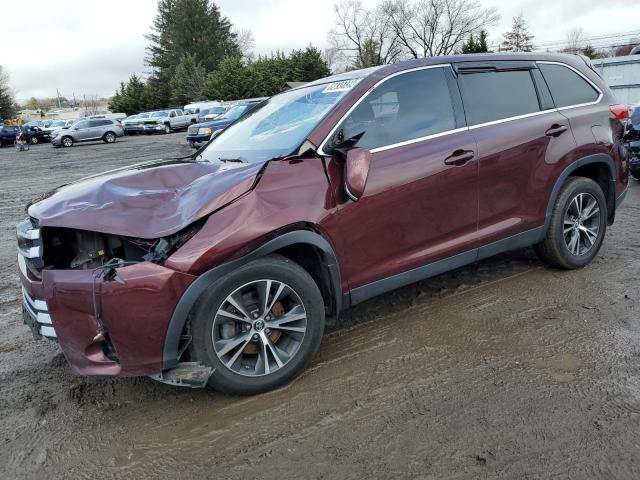 VIN 5TDBZRFH7KS979161 2019 Toyota Highlander, LE no.1