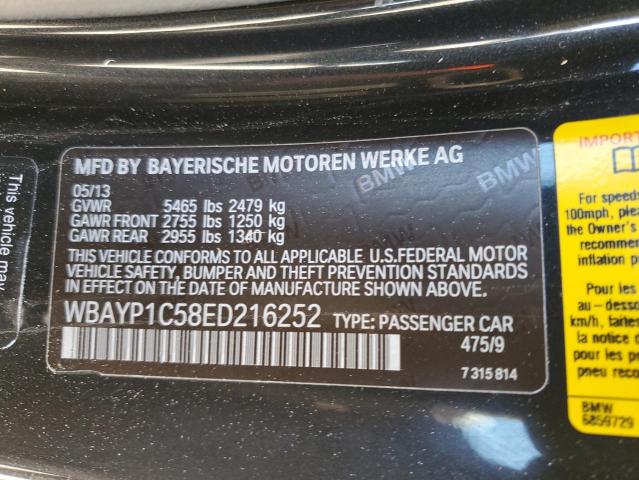 VIN WBAYP1C58ED216252 2014 BMW 6 Series, 650 XI no.12