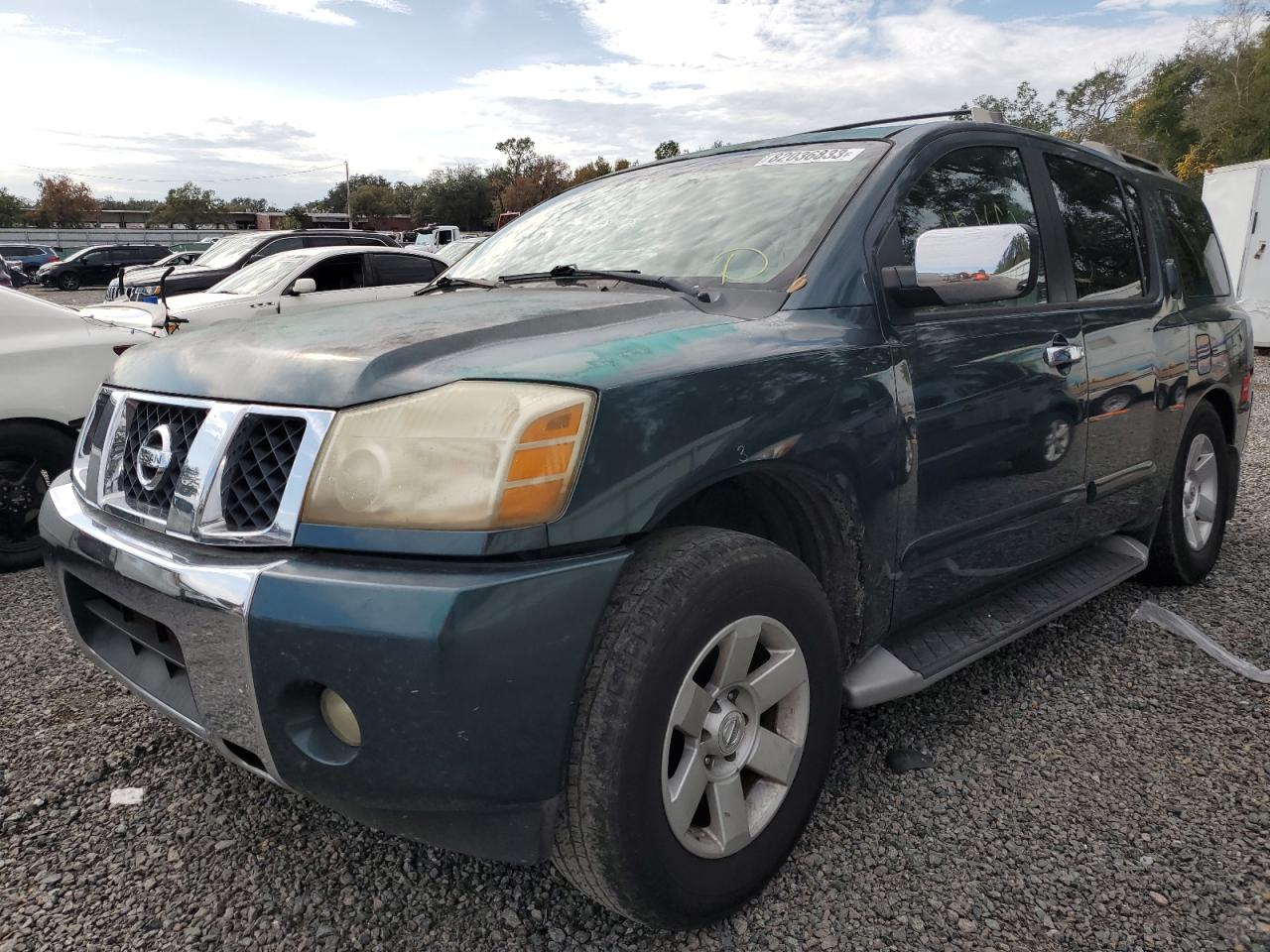 2004 Nissan Armada at FL Riverview Copart lot 82036833