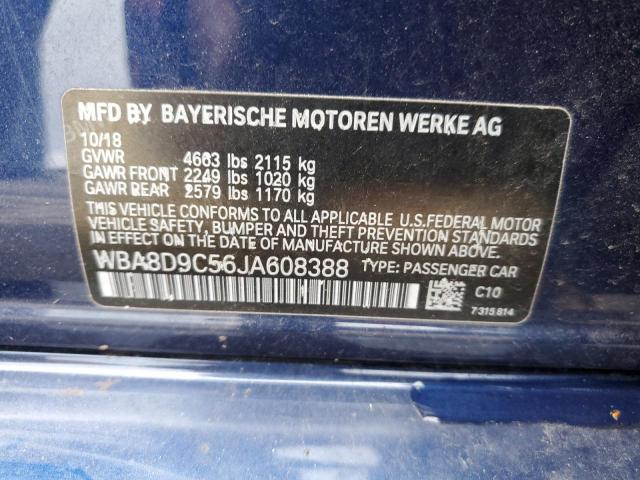 WBA8D9C56JA608388 | 2018 BMW 330 xi