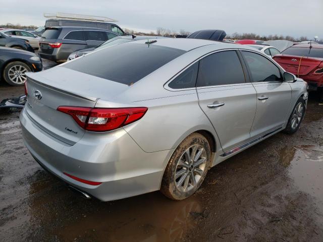  HYUNDAI SONATA 2017 Сріблястий