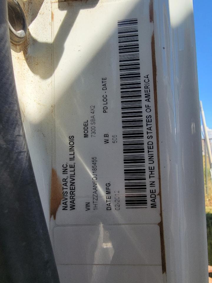 1HTZZAAN9DJ185455 2013 International 7000 7300