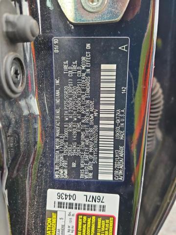 5TDYY5G17AS027508 | 2010 Toyota sequoia platinum