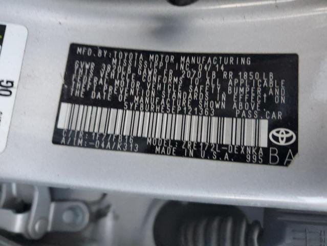 Image 13 of 2014 Toyota Corolla salvage vehicle - Lot #81427633 at Copart
