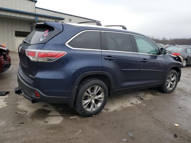 VIN 5TDJKRFH6FS220555 2015 Toyota Highlander, Xle no.3