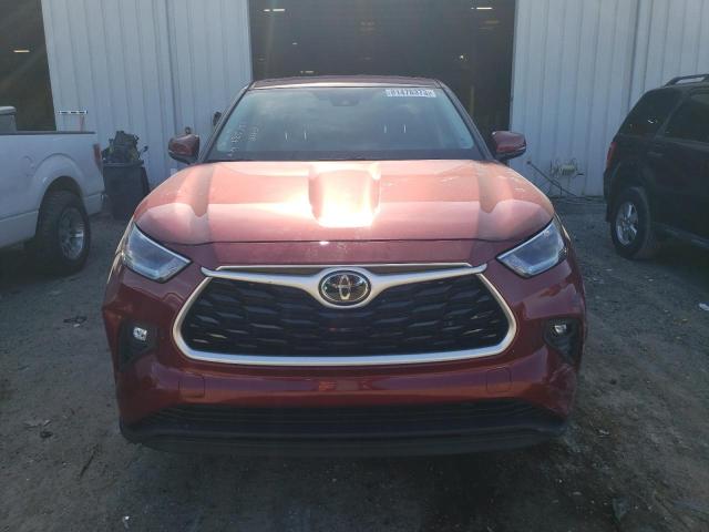 VIN 5TDZZRAH5MS074409 2021 Toyota Highlander, L no.5