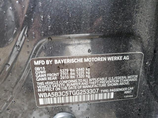 VIN WBA5B3C57GG253307 2016 BMW 5 Series, 535 XI no.12